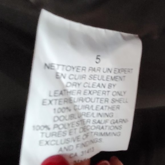 Genuine Leather Jacket - Picture 7 of 7